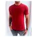 Trendové červené tričko