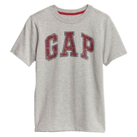 GAP V-NEW ARCH SCREEN Chlapčenské tričko, sivá, veľkosť