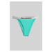 Plavky Karl Lagerfeld Logo Bikini Bottom W/ Elastic Zelená