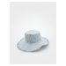 Reserved - Bavlnený klobúk typu bucket - Modrá