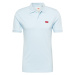 LEVI'S ® Tričko 'Slim Housemark Polo'  svetlomodrá / červená