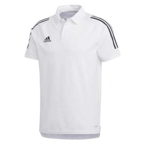 adidas CON20 POLO Pánske tričko polo, biela, veľkosť
