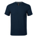 MALFINI Pánske tričko Action V-neck - Námornícka modrá