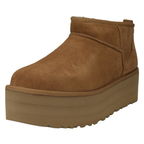 UGG Nízke čižmy 'Classic Ultra'  karamelová