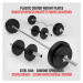 Physionics 91846 PHYSIONIC Vzpěračský set se závažím, hvězdicové zámky, 45 kg