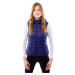 Women's quilted vest GLANO - dark blue