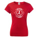 Originálne dámske bežecké tričko Behám s láskou