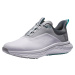 Footjoy Quantum White/White/Grey Pánske golfové topánky