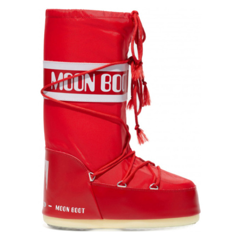 MOON BOOT-Icon Nylon K red Červená