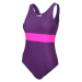 Jednodielne plavky Sylwia 303 fialová - Aqua Speed