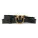 Pinko Dámsky opasok Love Berry H2 Belt PE 23 PLT01 100143 A0F1 Čierna