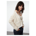 Trendyol Stone Crop Soft Texture Blouse-Cardigan Set Knitwear Cardigan