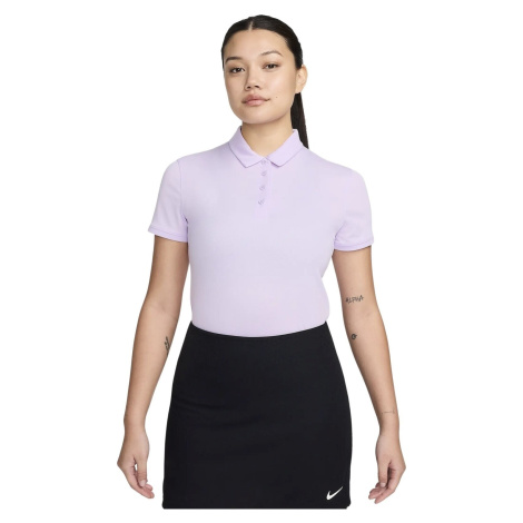 Nike Dri-Fit Victory Solid Womens Violet Mist/Black Polo košeľa