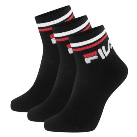 Fila Ponožky F9398-AW24 (3-pack) Čierna