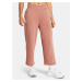 Under Armour Sweatpants UA Rival Terry Crop Wide Leg-PNK - Women