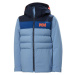 Helly Hansen JR CYCLONE JACKET Chlapčenská lyžiarska bunda, modrá, veľkosť