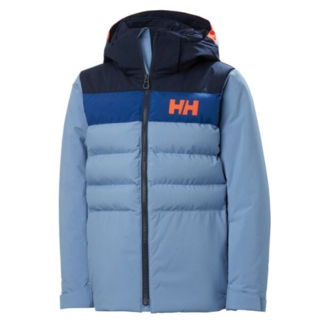 Helly Hansen JR CYCLONE JACKET Chlapčenská lyžiarska bunda, modrá, veľkosť