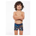 Chlapčenské boxerky Young Boy 700/134 Australia Dark Blue Printed - Cornette tmavě modrá - vzor