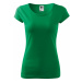 MALFINI Dámske tričko Pure - Stredne zelená