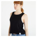 CALVIN KLEIN JEANS Tab Rib Tank Top black denim