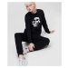 Mikina Karl Lagerfeld Ikonik 2.0 Sweatshirt Black