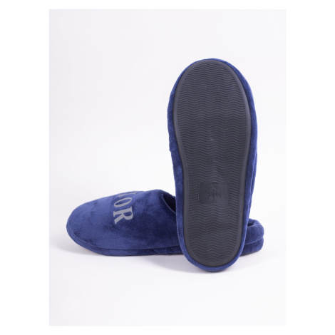 Yoclub Pánske šľapky OKL-0116F-1900 Navy Blue