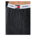 Tommy Jeans Pyžamové nohavice UW0UW04728 Sivá Regular Fit