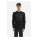 Tričko La Martina Man L/S T-Shirt Jersey Silky F Black