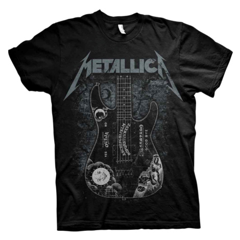 Metallica Tričko Hammett Ouija Guitar Black