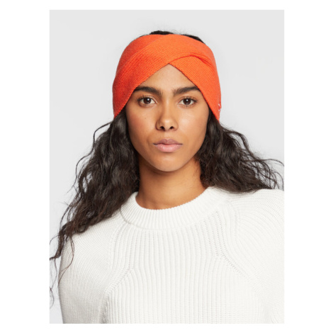 Calvin Klein Textilná čelenka Essential K60K608656 Oranžová
