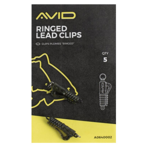 Avid carp záveska outliner ringed lead clips