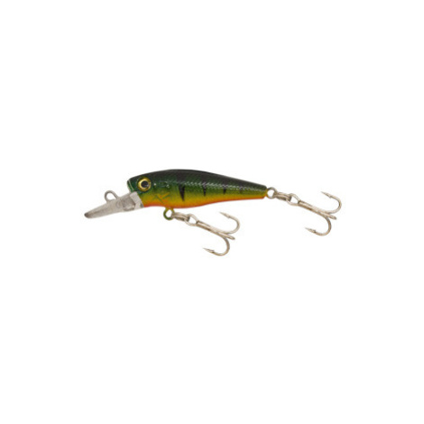 Kamasaki wobler perch 3 olejovo zelená-žlto-červená 4,5 cm 3,5 g