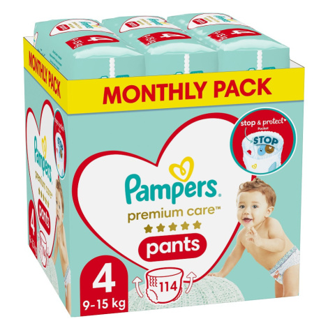 Pampers Premium Pants MSB S4 9-15kg 114ks