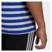 Adidas Essentials Stripey Embroidered Logo T-Shirt Mens