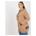 Hnedá mikina ESSENTIALS RV-BL-8277.28-camel