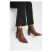 Trendyol Ankle Boots - Brown - Block