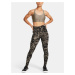 Hnedé športové legíny Under Armour Motion Print Legging