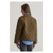 BUNDA GANT QUILTED JACKET WITH CORD DETAILS DARK CACTUS