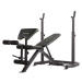 Tunturi WB50 MID WIDTH WEIGHT BENCH Posilňovacia lavica, čierna, veľkosť