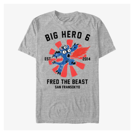 Queens Disney Big Hero 6 Movie - Fred Collegiate Unisex T-Shirt