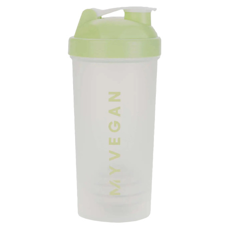 MyProtein MyVegan Shaker Bottle 600 ml priehľadná