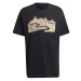 adidas Adventure Mountain INK Tee - Pánske - Tričko adidas Originals - Čierne - HF4770