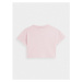 Dievčenské tričko s krátkym rukávom 4F JUNIOR TSHIRT F393-56S-LIGHT PINK