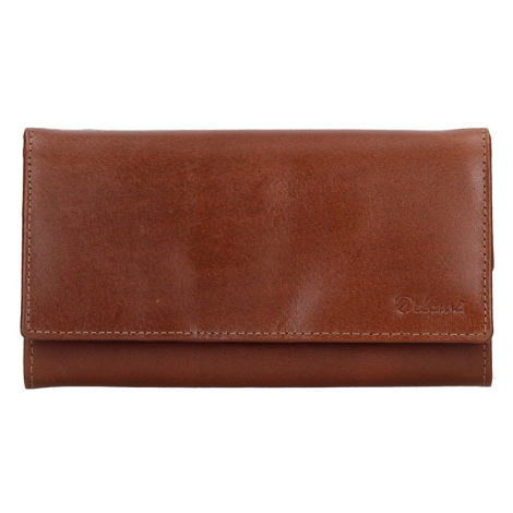 Dámska kožená peňaženka Diviley Tinna - hnedá