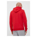 Bavlnená mikina adidas Originals  Classics Trefoil Hoodie pánska, červená farba, s kapucňou, s p