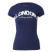 AÉROPOSTALE Tričko 'LONDON'  námornícka modrá / biela