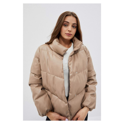 quilted jacket with a collar Moodo