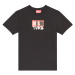 Tričko Diesel Tdiegosb10 T-Shirt Čierna