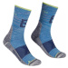 Ortovox Alpinist Pro Comp Mid M Safety Blue Ponožky