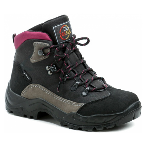 Jacalu A2620z21 čierne dámske zimné trackingové topánky